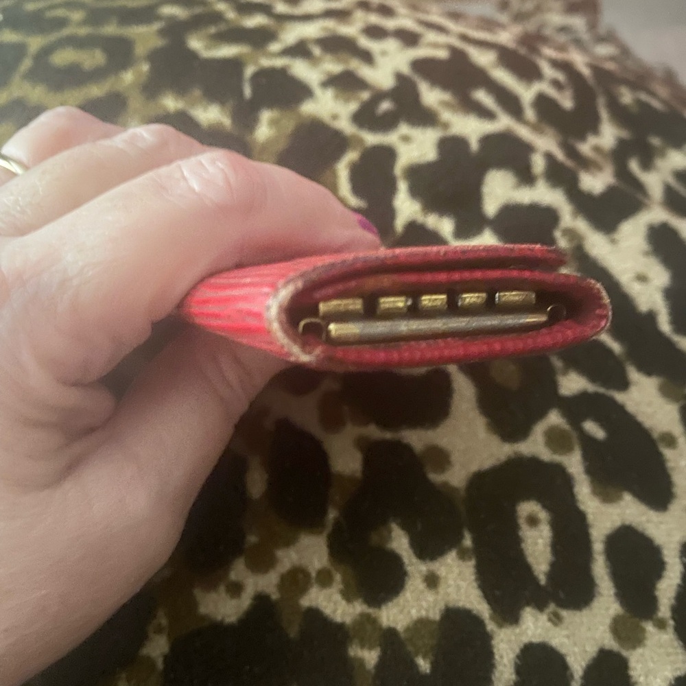 Louis Vuitton Red Epi Leather key chain case - Picture 5 of 9